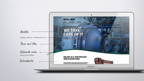 Uitleg van het employer brand op de website