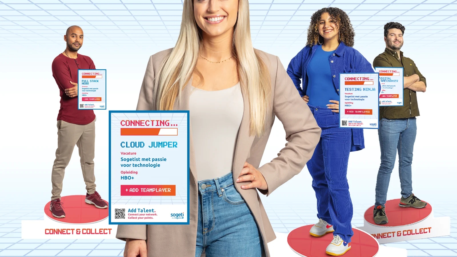 sogeti referral campagne, kies jouw avatar.