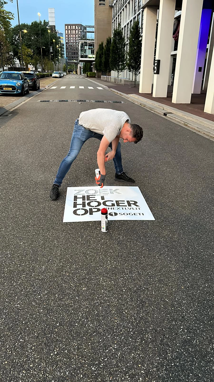 Sogeti guerilla actie